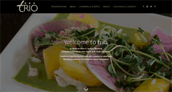 Desktop Screenshot of bistrotrio.com